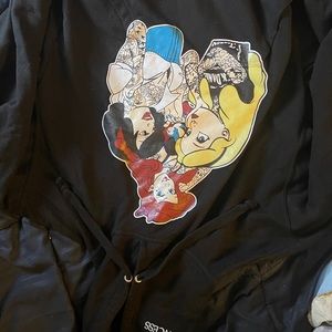 Inked Princess hoodie custom made